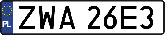 ZWA26E3