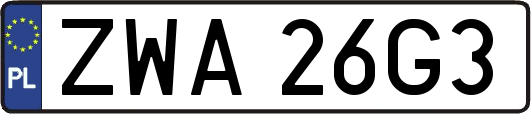 ZWA26G3