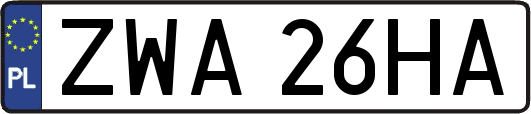 ZWA26HA
