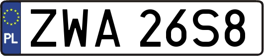ZWA26S8