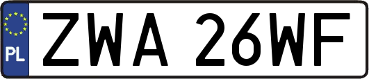 ZWA26WF