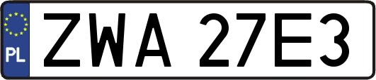 ZWA27E3