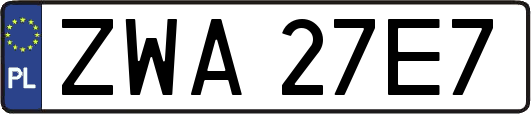 ZWA27E7