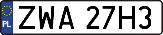 ZWA27H3