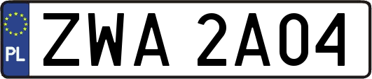 ZWA2A04