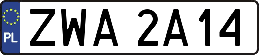 ZWA2A14