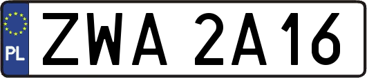 ZWA2A16