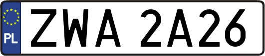 ZWA2A26