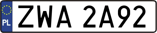ZWA2A92