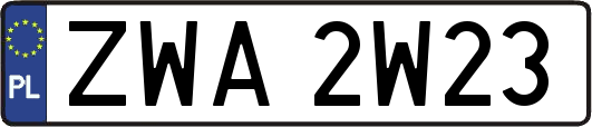 ZWA2W23