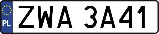 ZWA3A41