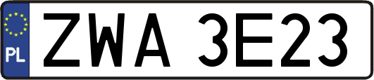 ZWA3E23