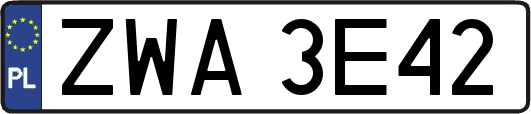 ZWA3E42