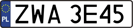 ZWA3E45