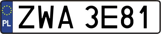ZWA3E81
