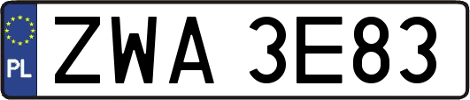 ZWA3E83