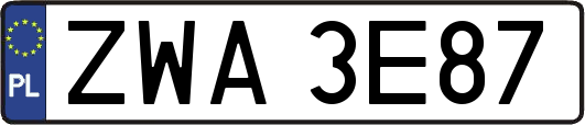 ZWA3E87