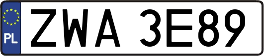 ZWA3E89