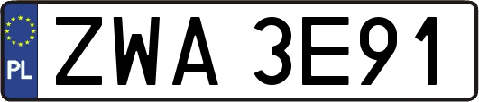 ZWA3E91