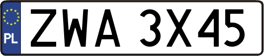 ZWA3X45