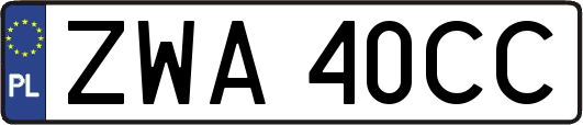 ZWA40CC