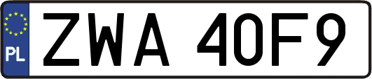 ZWA40F9