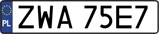 ZWA75E7