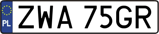 ZWA75GR