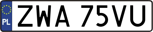 ZWA75VU