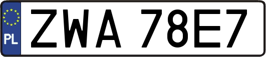ZWA78E7