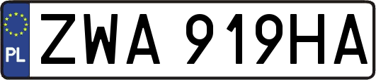 ZWA919HA