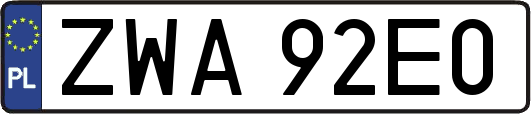 ZWA92E0