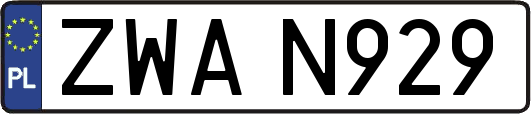 ZWAN929