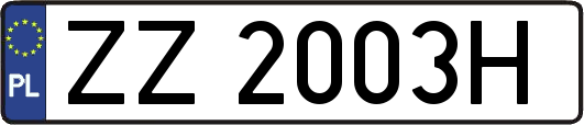 ZZ2003H